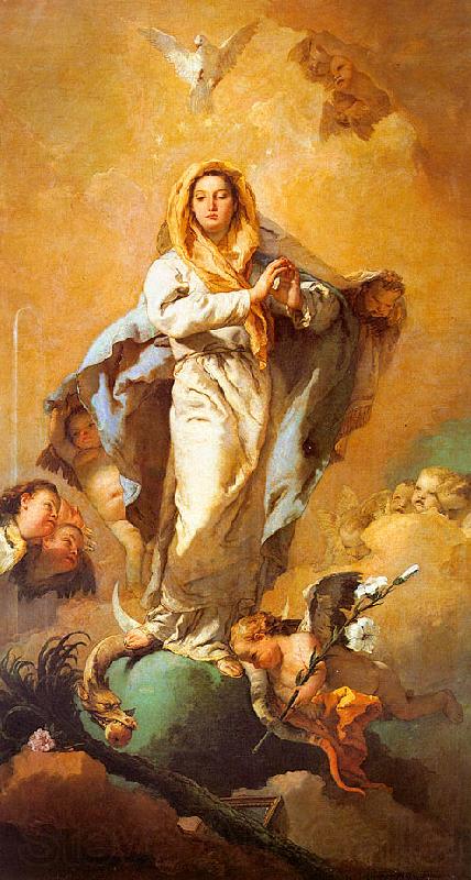 Giovanni Battista Tiepolo The Immaculate Conception